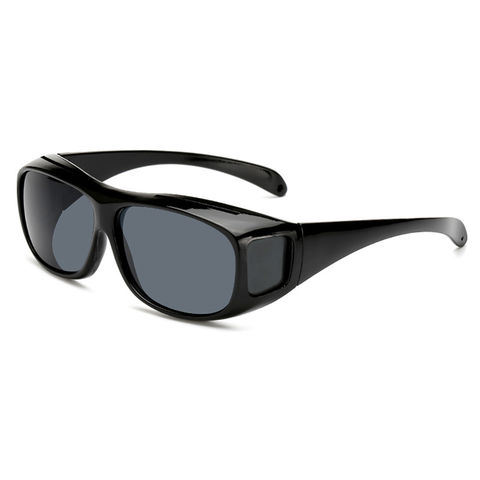 Women's Versatile Sunglasses Multiple Color Options All-match Sunglasses  for Racing Skiing Climbing Trekking Black Box All Gray 