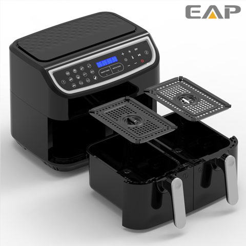 Buy Wholesale China Eap 2-basket Air Fryer With 2 Independent