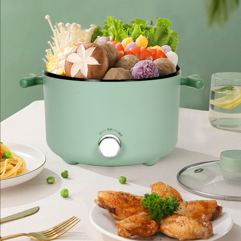 110V 220V Foldable Electric Cooking Pot 2L Multifunctional