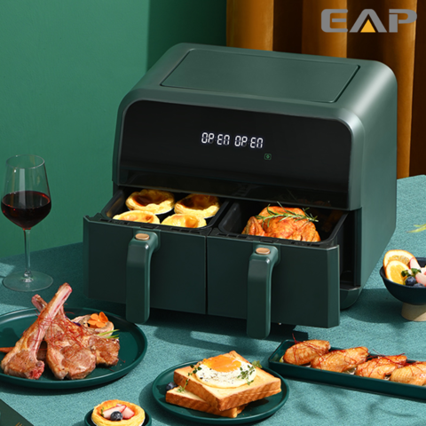 Buy Wholesale China Eap 2-basket Air Fryer, Cook 2 Foods, 2 Ways, At The  Same Time & Air Fryer 2 Baskets at USD 20