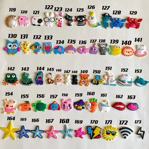 Buy Wholesale China Customizable Designer Croc Charms Logo Jibbitz