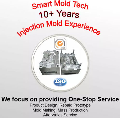 Shenzhen smartmoldtech factory professional Precision Injection Plastic Mould supplier
