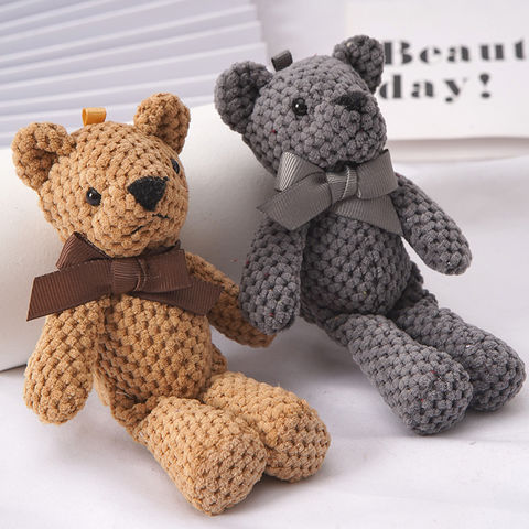 Buy Wholesale China New Design Teddy Bear Keychain Plush Stuffed
