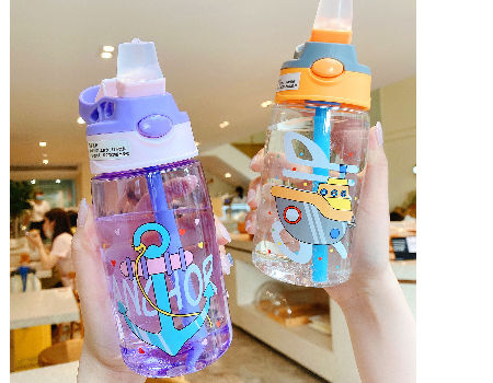 Aohea Eco Friendly Plastic Fashion Kids Hiking Water Bottle - China Water  Bottle with Straw and Plastic Cup with Swirly Straw price
