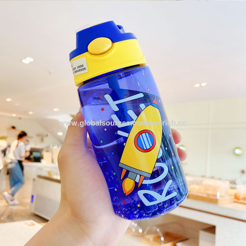 New Arrival School Kawaii Cute Kids Big Belly Cartoon Bear Water Bottle  with Straw Belt - China Water Bottle and Straw Water Bottle price