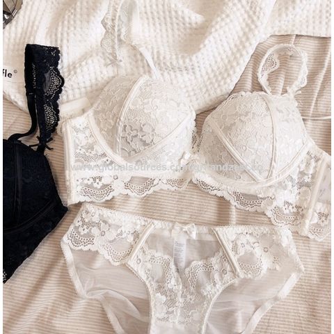 Hot Sale Fashion Small Size Lace Bra Women Sexy Lingerie Wirefree