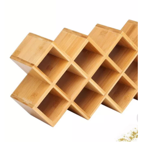 Bamboo 4-Tier Spice Rack Bambu Spice Storage Organizer for Drawer Spice Tray  for Kitchen - China Bamboo and Rack price