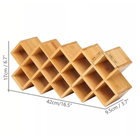 Buy Wholesale China High Quality 4-tier Bamboo Spice Rack With 20