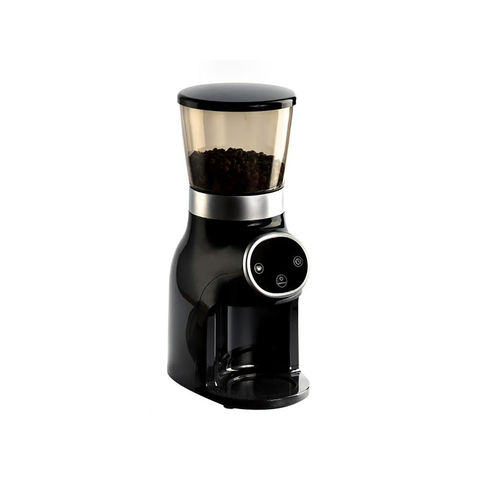 Portable Electric Burr Coffee Grinder USB Rechargeable Small Coffee Bean Grinder with Multiple Grinding Settings Automatic Conical Burr Grinder for