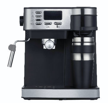 Coffee Machine, 3.5 Bar Coffee Maker with Milk Frother, 800W Compact  Espresso and Cappuccino Machine with Preheating Function, 4 Cup Portable  Coffee