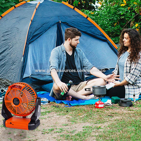 Emergency Camping Light Outdoor Ceiling Fan with LED Light Rechargeable Tent  Camping Fan with Light - China Fan, Air Conditioner