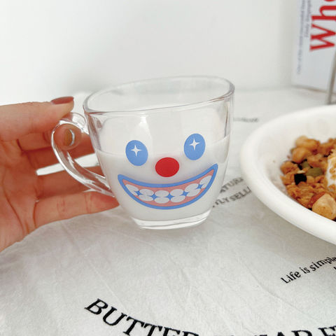 Custom Print Logo Crystal Glass Coffee Mug Cup Cafe Latte Glass - China  Wine Mug and Beer Mug price