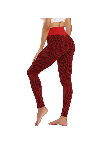 Throwing Print Butt-Lifting Sexy Yoga Pants, High Waist Slim Fit  Mid-Stretch Fitness Workout Pants, Women's Activewear