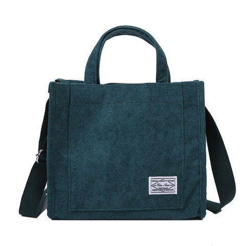 Men Outdoor Corduroy Casual Tote Messenger Bags Handbags Shoulder Bag PINK
