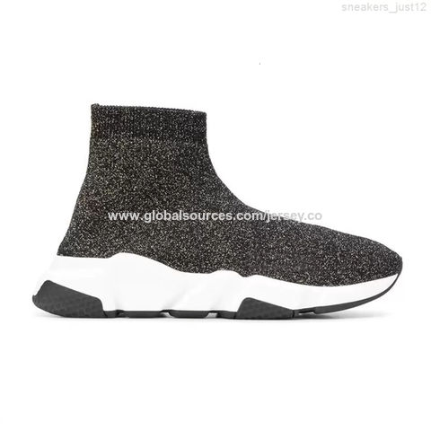Fashion Designer Sock Shoes Boots Speed Stretch Knit Mid Flat Casual Shoe  For Men Women, Branded Shoes, Sock Boots, Blenciaga - Buy China Wholesale Sock  Shoes $25