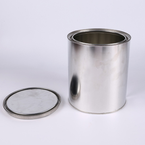 500 ml leere runde Metalldose in Lebensmittelqualität für Kaffeebohnen mit leicht zu öffnendem Deckel