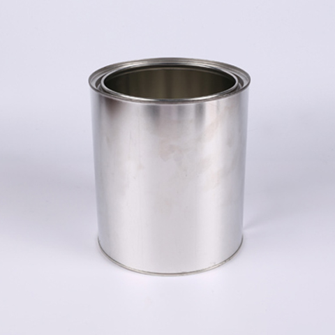 500 ml leere runde Metalldose in Lebensmittelqualität für Kaffeebohnen mit leicht zu öffnendem Deckel