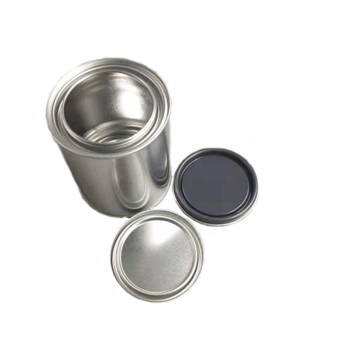 500 ml leere runde Metalldose in Lebensmittelqualität für Kaffeebohnen mit leicht zu öffnendem Deckel