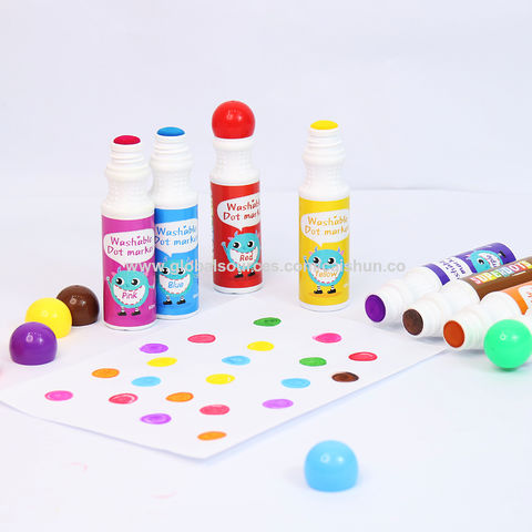 Buy Wholesale China 8/12 Colors Set Kids Art Set Washable Ink Painting Dot  Markers Grawing Toy Graffiti Bingo Daubers & Dot Markers Washable Drawing  Toys at USD 3.15