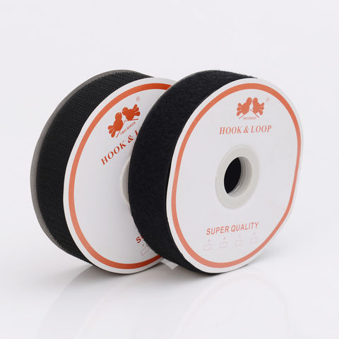 50mm 100% Nylon Black Hook and Loop Tape - Ningbo MH