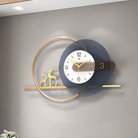 unique metal/acrylic/abstract/digital wall clock design ideas