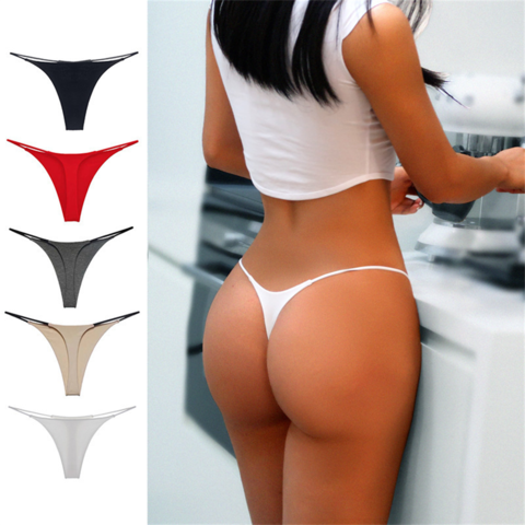 Tanga Sexy Deportiva con Tirantes y Cintura Baja para Mujer, Bragas en Forma de T, Juguetes Sexuales