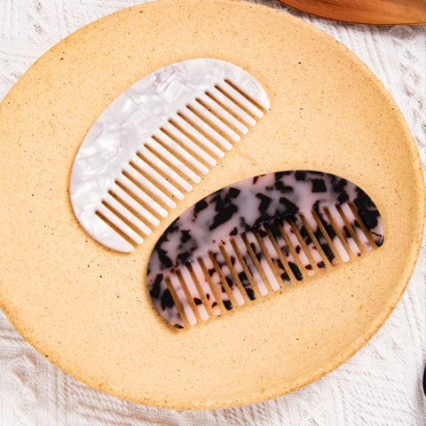 Source Tortoise acetate hair comb for salon on m.