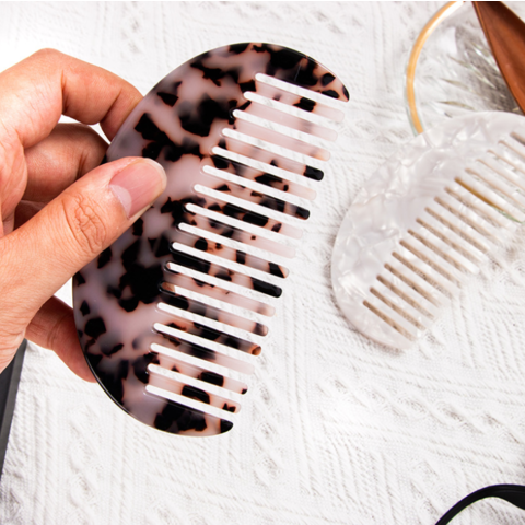 Source Tortoise acetate hair comb for salon on m.