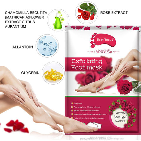 Natural Strength Dry Skin Remover Soft Feet Sheet Exfoliation Foot Mask -  China Exfoliation Foot Mask and Foot Mask price