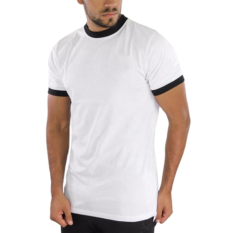 Mens Ringer Tees, Wholesale Jersey T Shirts, Bulk, Plain Blank T Shirts