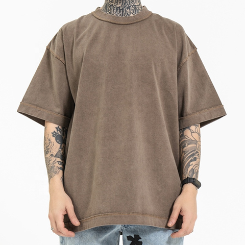 TKing Fashion Mens Shirts US Size Large Blank Custom T-shirt Heat