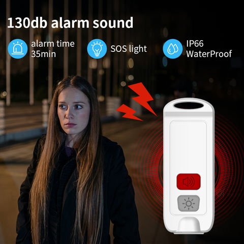 Alarme personnelle - mini alarme de poche portable sous forme de