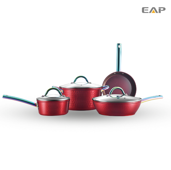 Buy Wholesale China Eap Specialty Small Saucepan Cookware Handy Sauce Pans  Food Boiler With Glass Lid & Nonstick Milk Pot at USD 6