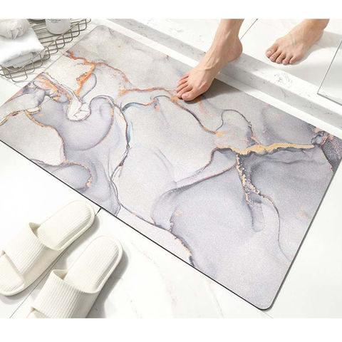 Non-Slip Bath Mat,43 x 61cm,Machine Washable Absorbent Shower Mat,Bathroom  Mat