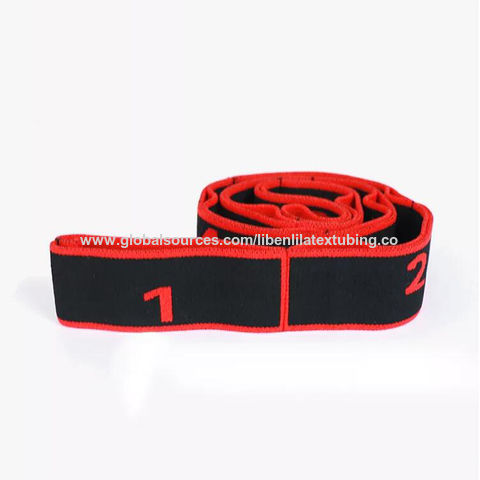 1pc Women Yoga Stretch Strap Belt 8-shaped Yoga Pull Up Belt Rope for Wrist  Waist