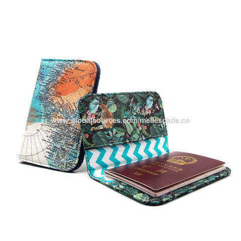 Personalised Leather Passport Case Travel Wallet or Purse 