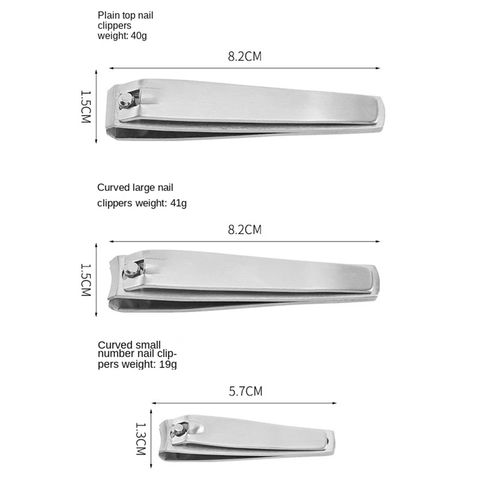 1pc Carbon Steel Nail Clipper For Thick Nails Pedicure Nail