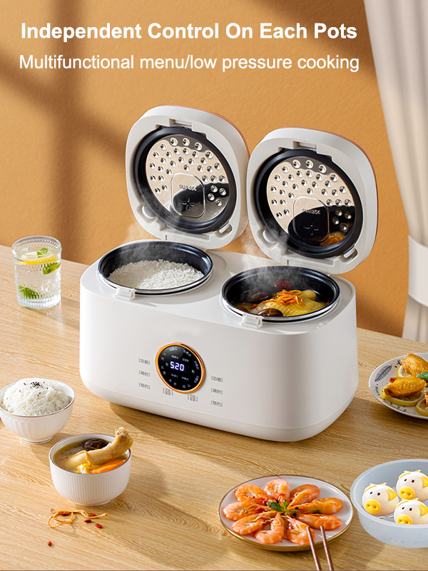 Cuiseur à vapeur Smart Slow Pressure 6 L, grand cuiseur à vapeur numérique  en acier inoxydable Cuiseurs à riz électriques - Chine Multi Cooker et  cuisinière électrique prix