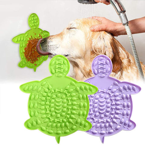 Fish Shape Silicone Lick Mat Bowl for Small Medium Dogs Puppy Cat