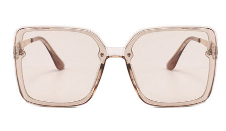 Sunglasses metal Women's Unisex plastic UV400 2022 Fashionable 6 colors Big Square frame sunglasses supplier