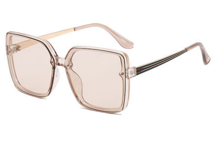Sunglasses metal Women's Unisex plastic UV400 2022 Fashionable 6 colors Big Square frame sunglasses supplier