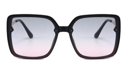Sunglasses metal Women's Unisex plastic UV400 2022 Fashionable 6 colors Big Square frame sunglasses supplier