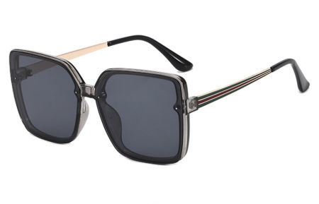 Sunglasses metal Women's Unisex plastic UV400 2022 Fashionable 6 colors Big Square frame sunglasses supplier
