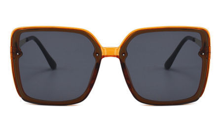 Sunglasses metal Women's Unisex plastic UV400 2022 Fashionable 6 colors Big Square frame sunglasses supplier