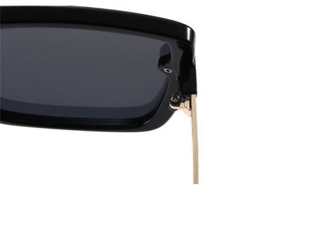 Sunglasses metal Women's Unisex plastic UV400 2022 Fashionable 6 colors Big Square frame sunglasses supplier