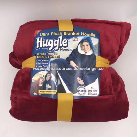 Huggle blanket discount hoodie ultra plush