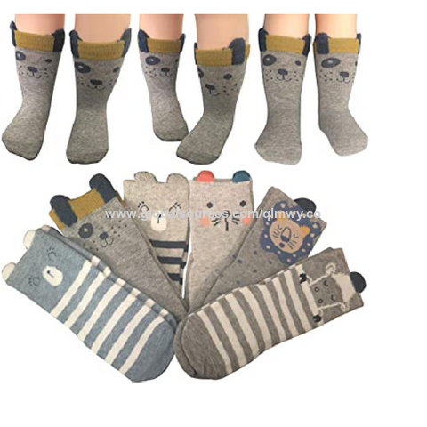 10 paires Enfants Chaussettes Garçons Filles Enfants Bonneterie Accessoire  confortable