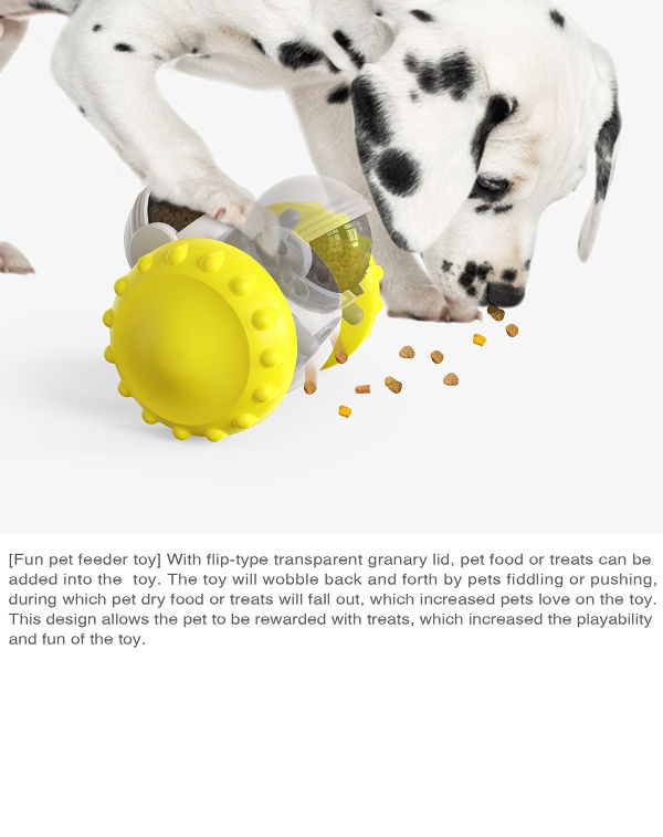 Balance Car Leak Feeder For Dog Chew Toys Clean Teeth Massage Gums Toys Pet Interactive Toys supplier