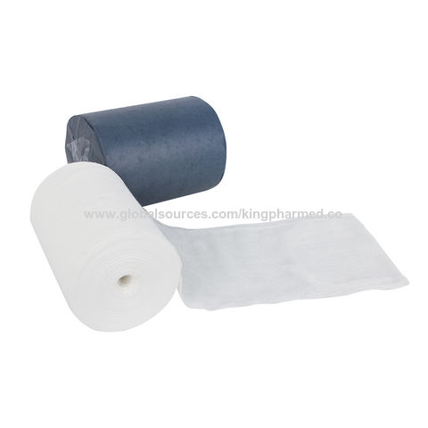 100% Raw Cotton Absorbent Cotton Gauze Roll Manufacturer - China