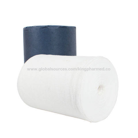 100% Raw Cotton Absorbent Cotton Gauze Roll Manufacturer - China Medical  Gauze Roll, Disposable Medical Gauze